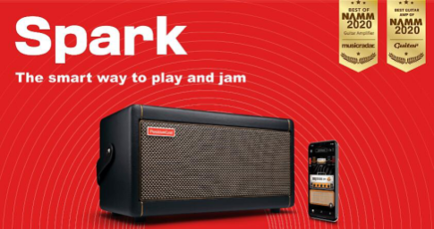 玩吉他更轻松更智能 Spark智能音箱为你打造专属虚拟乐队